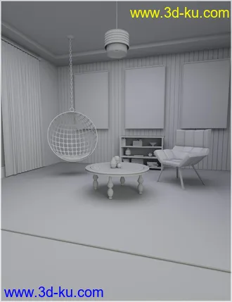 3D打印模型Chill Out Room的图片