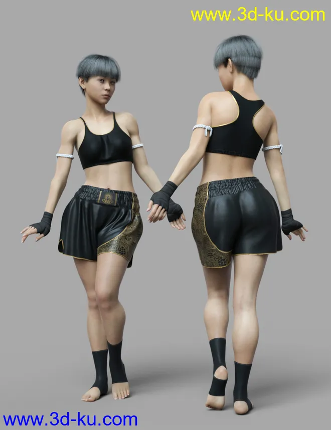 Chin-Sun for Genesis 8 Female模型的图片8