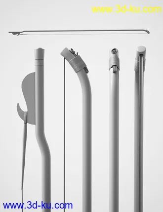 3D打印模型Chinese Erhu and Poses for Genesis 3 and 8 Female(s)的图片
