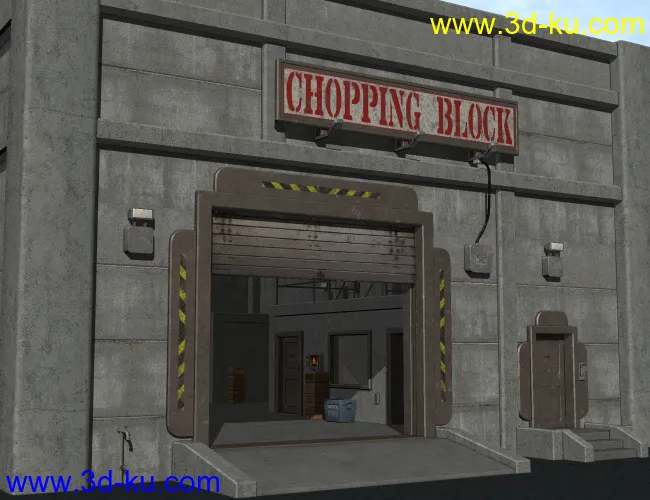 Chopping Block Garage模型的图片1