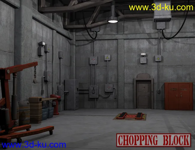 Chopping Block Garage模型的图片2