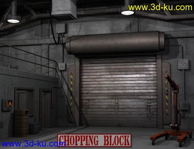 Chopping Block Garage模型的图片3