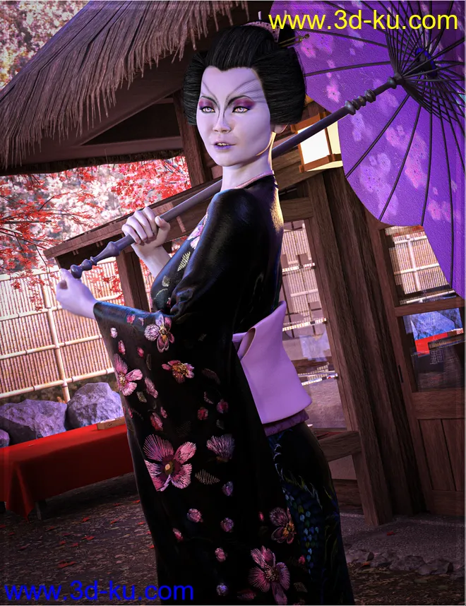 Choya for Genesis 8 Female模型的图片9