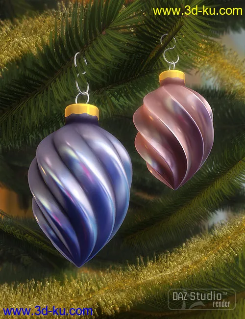 Christmas Tree Ornaments模型的图片4