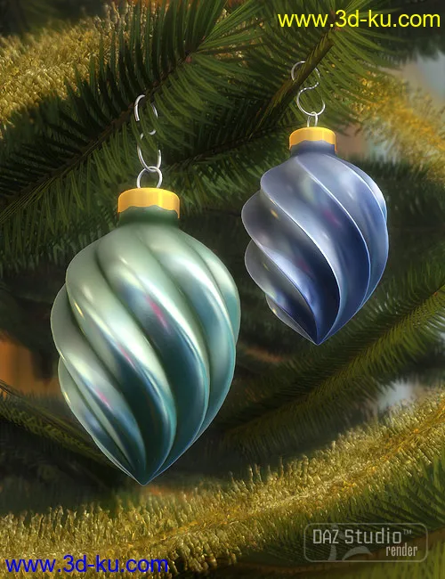 Christmas Tree Ornaments模型的图片5