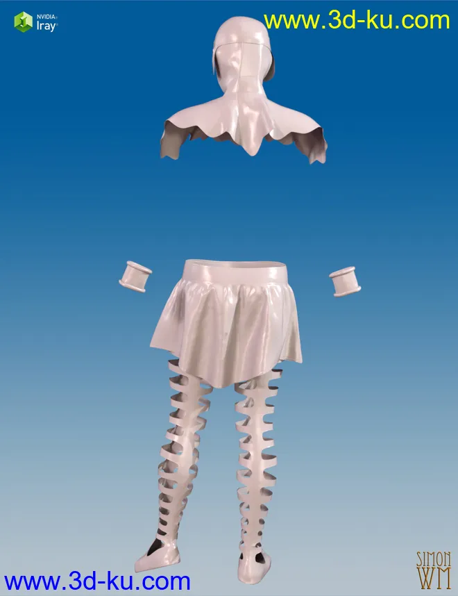 Chronicles of the Gods Outfit for Genesis 8 Male(s)模型的图片9