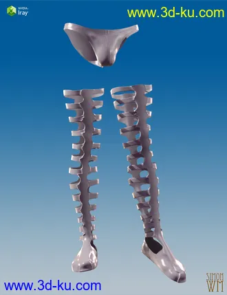 3D打印模型Chronicles of the Gods Outfit for Genesis 8 Male(s)的图片