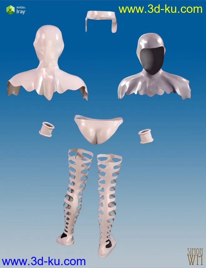 Chronicles of the Gods Outfit for Genesis 8 Male(s)模型的图片11