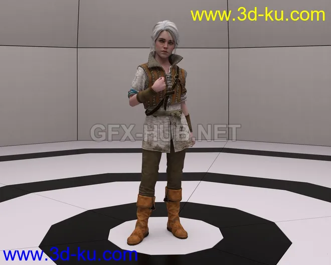 Ciri Young for G8F模型的图片1