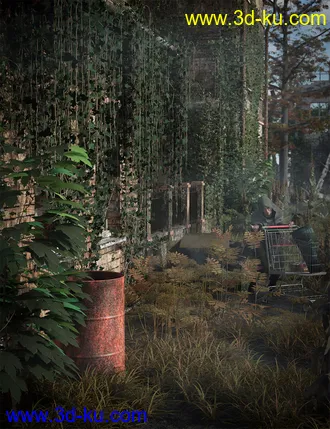 3D打印模型Climbing Vines - Ivy Plants的图片