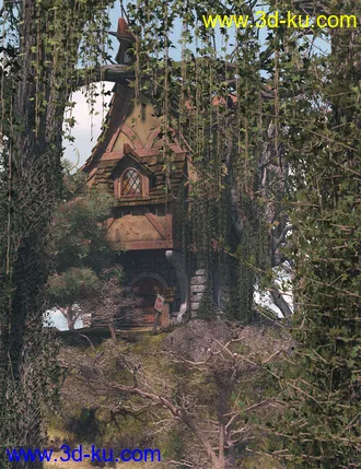 3D打印模型Climbing Vines - Ivy Plants的图片