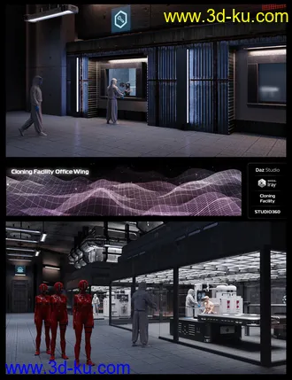 3D打印模型Cloning Facility的图片