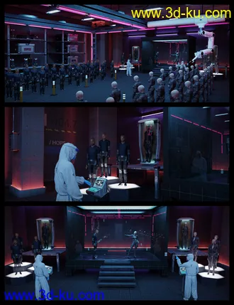 3D打印模型Cloning Facility的图片