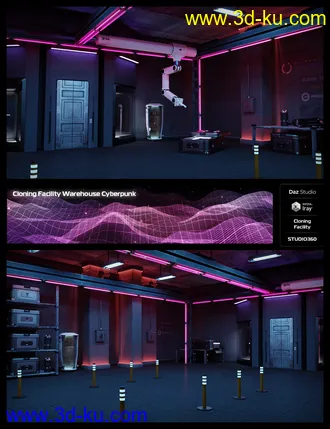 3D打印模型Cloning Facility的图片