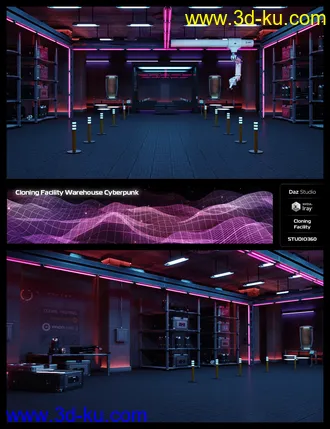 3D打印模型Cloning Facility的图片