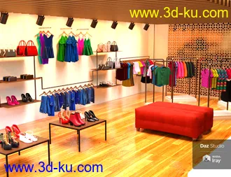 3D打印模型Clothes Shop的图片