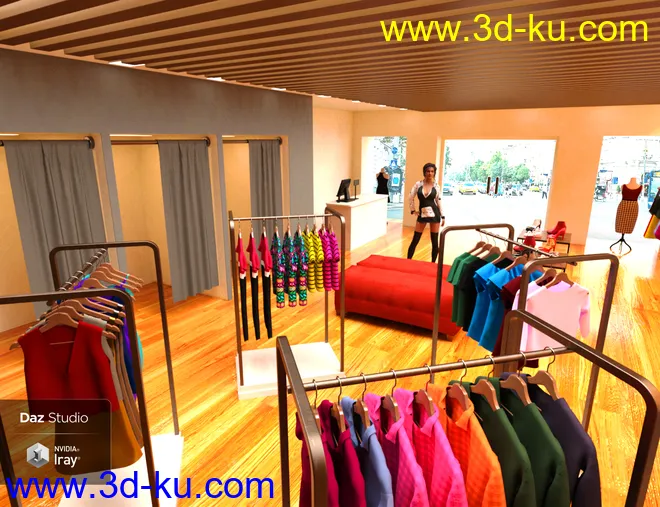 Clothes Shop模型的图片3