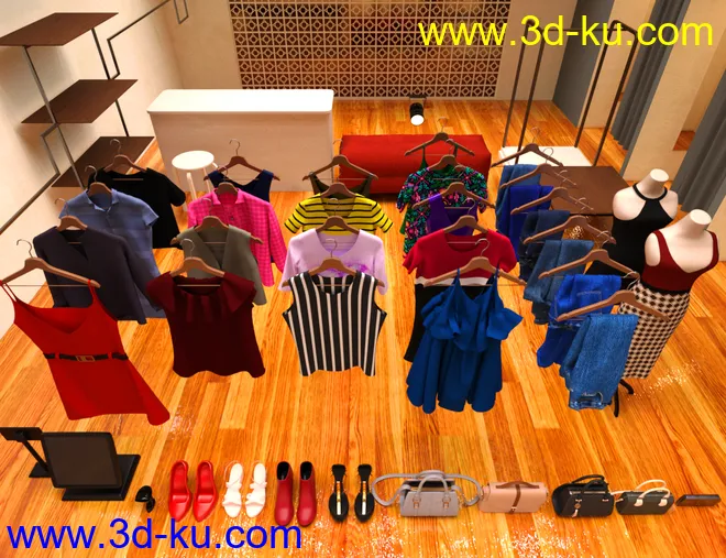 Clothes Shop模型的图片5