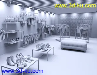 3D打印模型Clothes Shop的图片