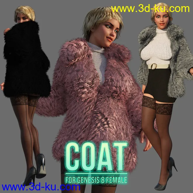 Coat for G8F模型的图片1