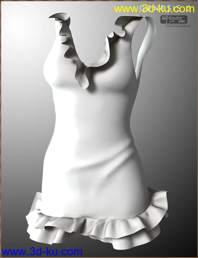 Cocktail Hour Dress for Genesis 2 Female(s)模型的图片5