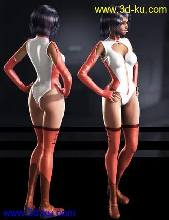 3D打印模型Code 246 for Genesis 2 Female(s)的图片