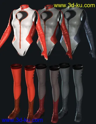 3D打印模型Code 246 for Genesis 2 Female(s)的图片