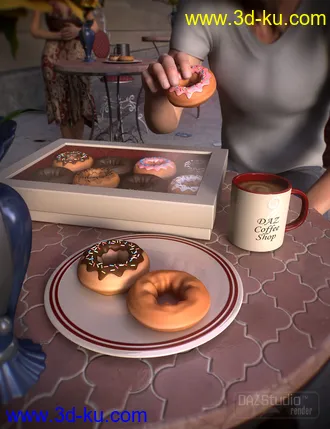 3D打印模型Coffee Shop的图片