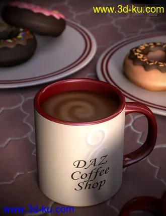 3D打印模型Coffee Shop的图片
