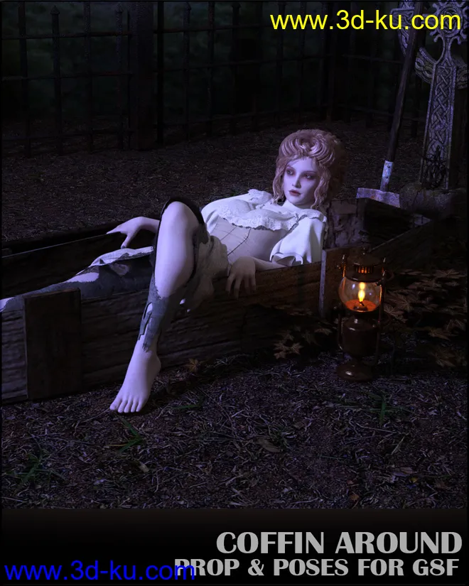 Coffin Around Poses for G8F模型的图片1