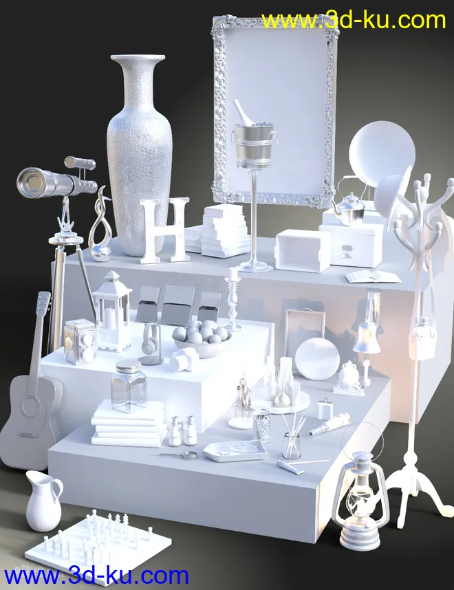 Collection of Decor Objects模型的图片6