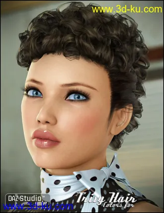 3D打印模型Colors for Trixy Hair的图片