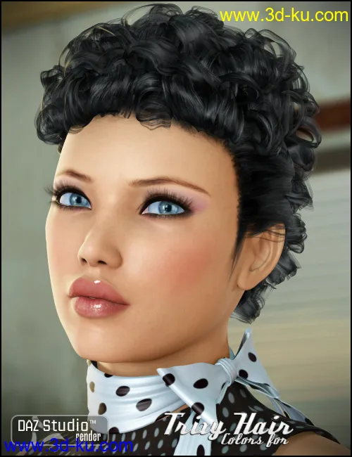 Colors for Trixy Hair模型的图片4
