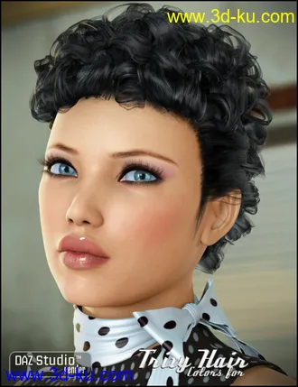 3D打印模型Colors for Trixy Hair的图片