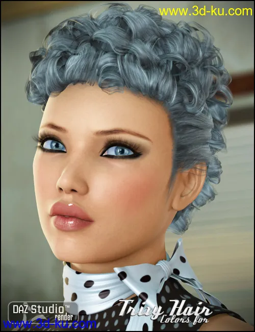 Colors for Trixy Hair模型的图片5