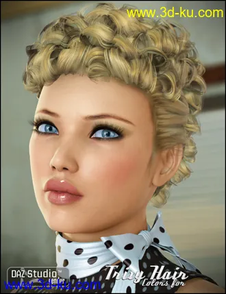 3D打印模型Colors for Trixy Hair的图片