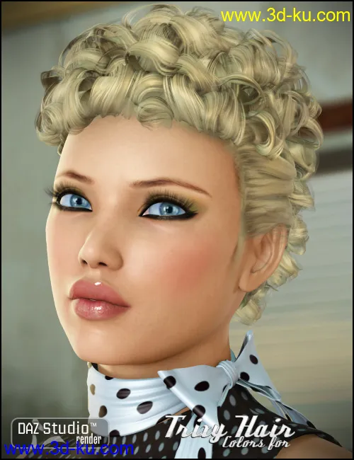 Colors for Trixy Hair模型的图片7