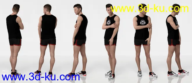 Commodus HD For Genesis 8 Male模型的图片3