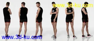 3D打印模型Commodus HD For Genesis 8 Male的图片