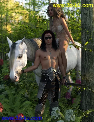 3D打印模型Commodus HD For Genesis 8 Male的图片