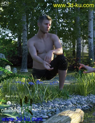 3D打印模型Commodus HD For Genesis 8 Male的图片