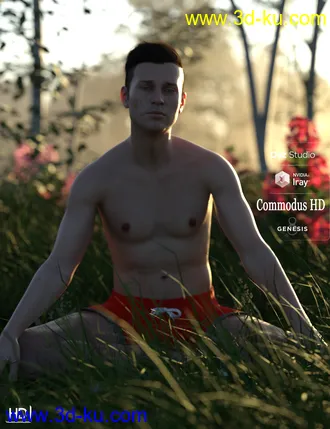 3D打印模型Commodus HD For Genesis 8 Male的图片