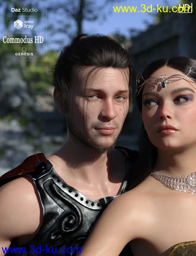 Commodus HD For Genesis 8 Male模型的图片7