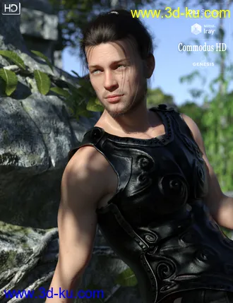 3D打印模型Commodus HD For Genesis 8 Male的图片