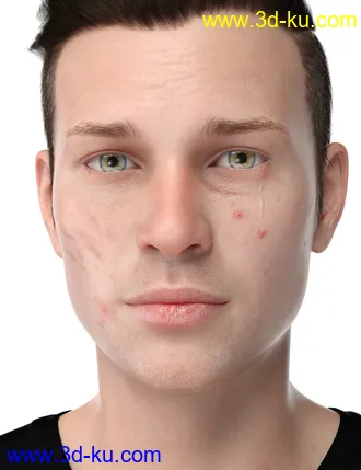 3D打印模型Commodus HD For Genesis 8 Male的图片