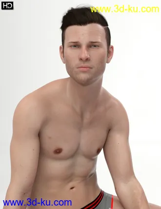 3D打印模型Commodus HD For Genesis 8 Male的图片