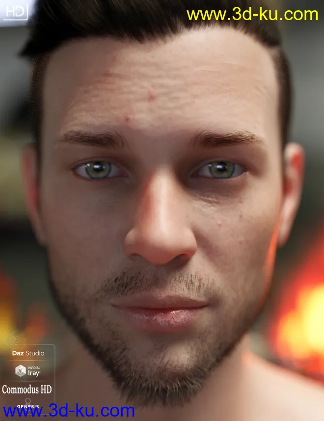 Commodus HD For Genesis 8 Male模型的图片15