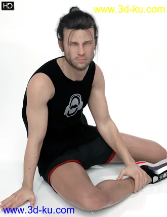 3D打印模型Commodus HD For Genesis 8 Male的图片