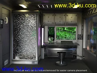3D打印模型Compact Cyberpunk Apartment的图片