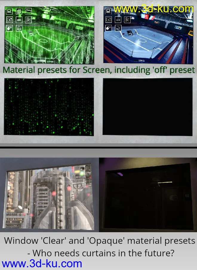 Compact Cyberpunk Apartment模型的图片8